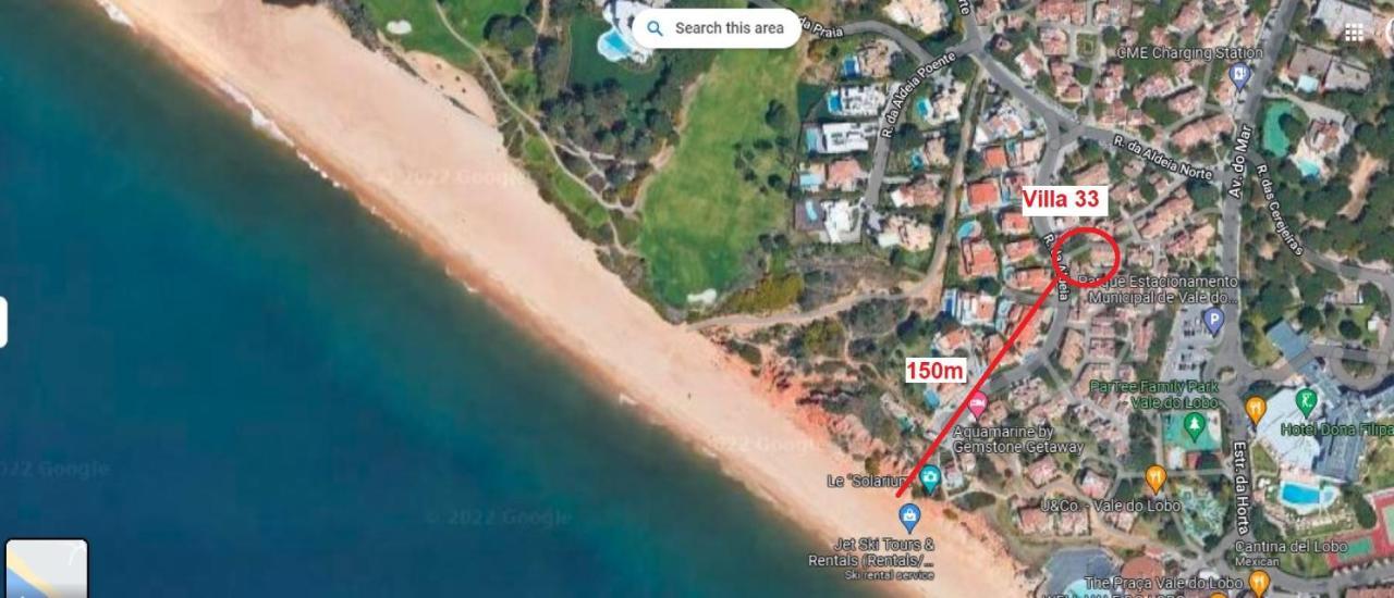 Seagull Rooftop Beach @150 M Vale do Lobo Luaran gambar